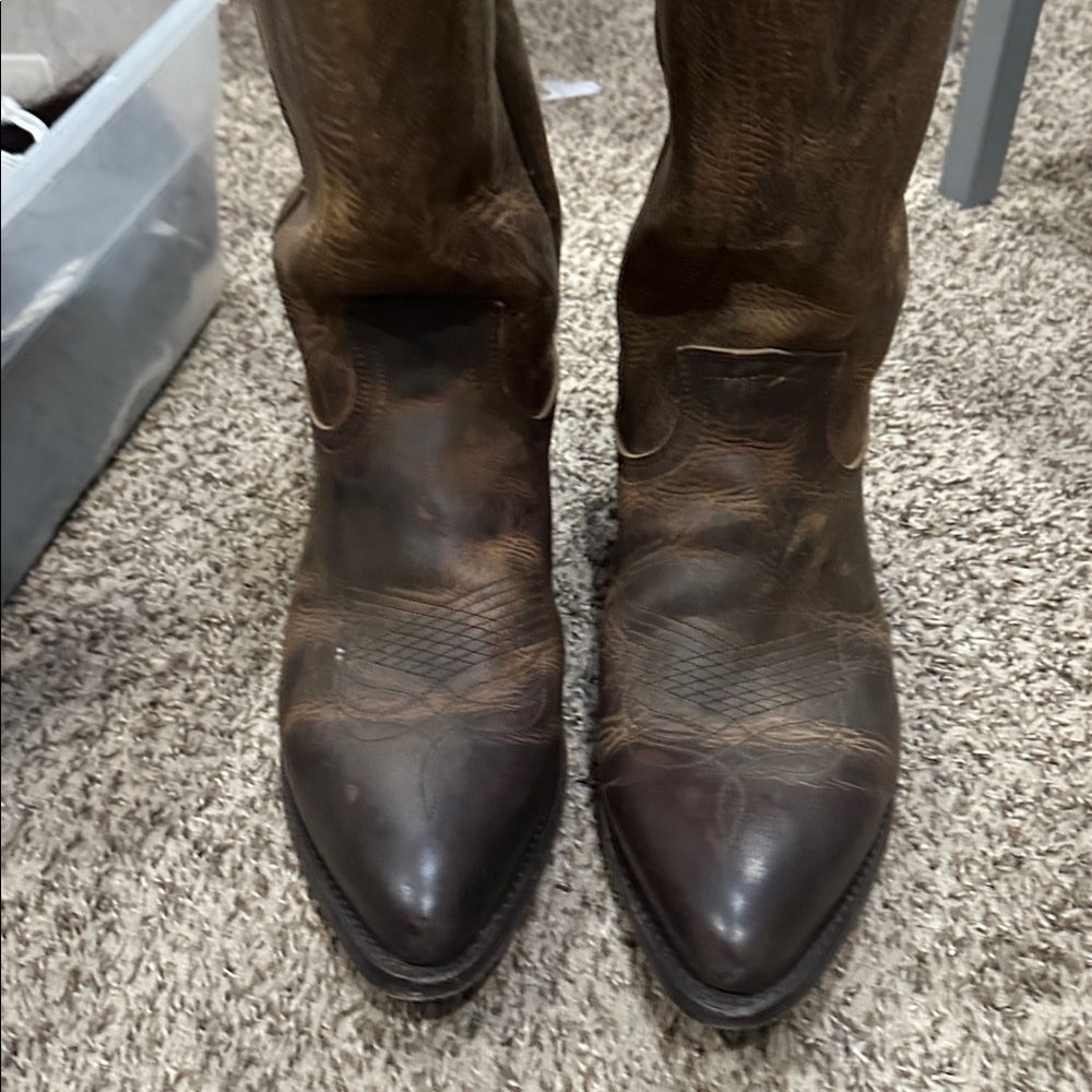 Frye Brown Leather Men's Boots